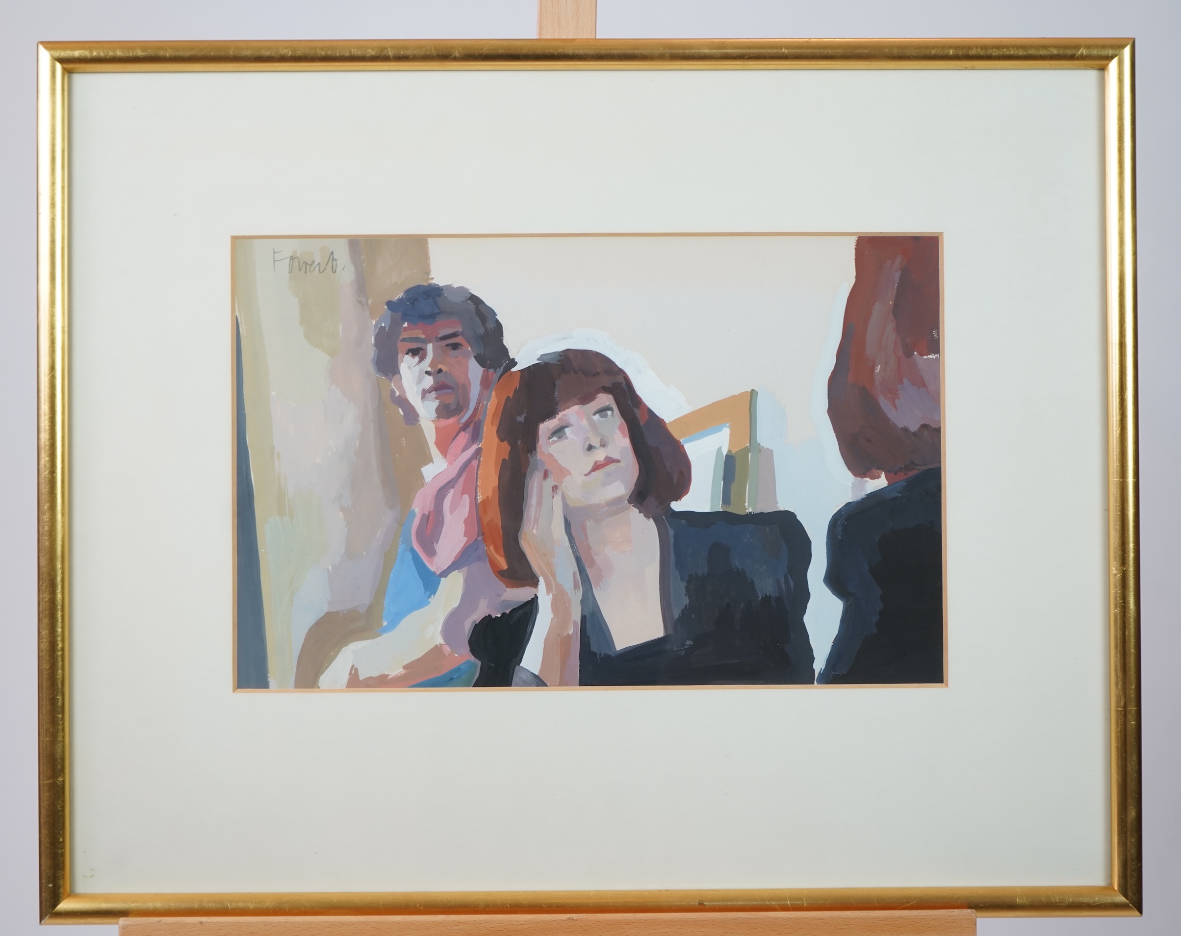 Archie Forrest, b. 1950, 'The Artist and his Wife'